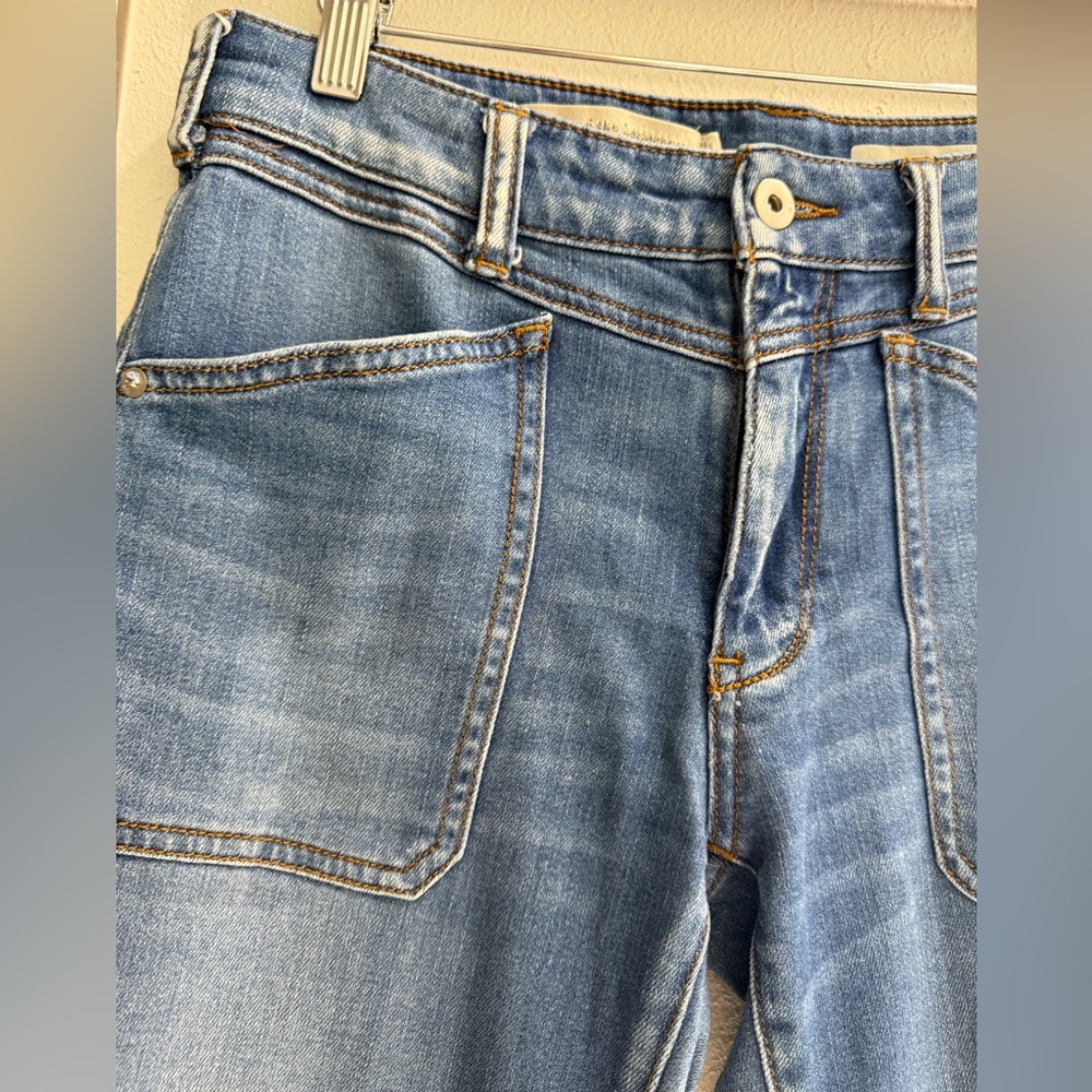 Pilcro and the Letterpress Light Blue Relaxed boyfriend Jeans